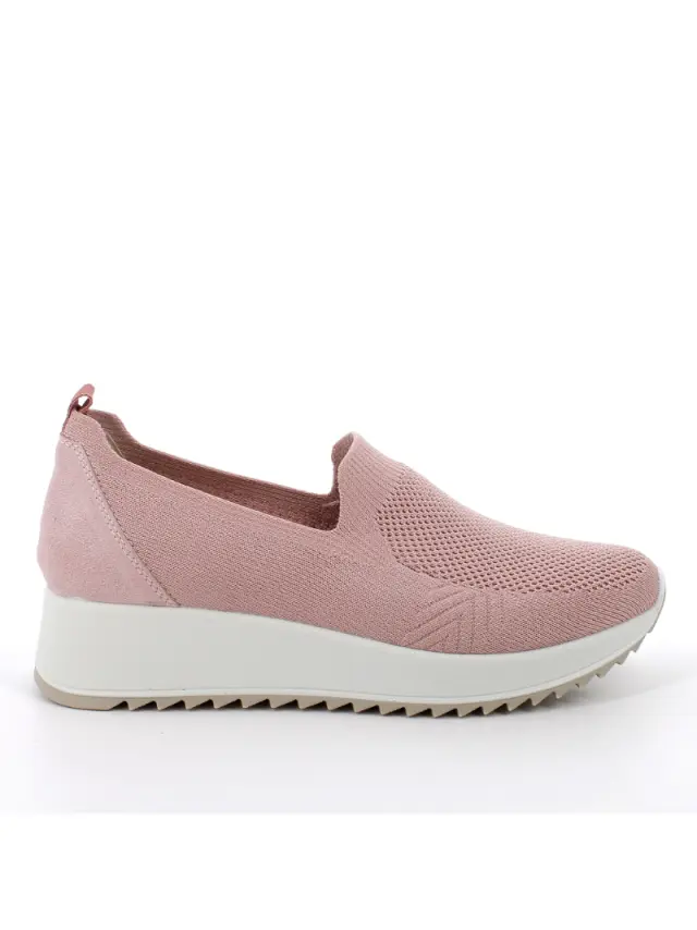 Imac Sneakers Γυναικείο ύφασμα/δέρμα Ροζ IMA/756900 PINK 3