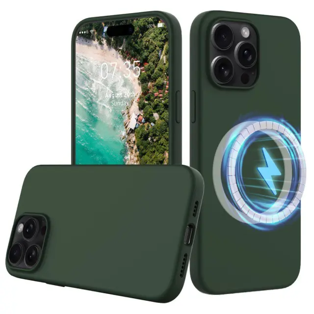 Magsafe Θήκη για iPhone 16 Pro Max- Dark Green OEM