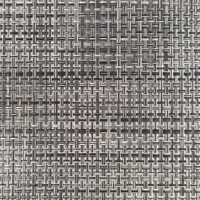 Σουπλά Σετ 4τμχ 45x30 70%PVC & 30%Silk - ΓΚΡΙ