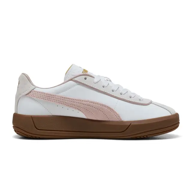 Puma Women's Club Klassika Άσπρο - Ροζ 400364-10 (Puma) 2