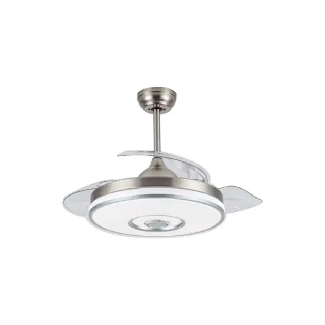 Ανεμιστήρας Οροφής PRCF-80682 DC 42'' 106εκ. Με Τηλεχειριστήριο-ΗχείοBluetooth LED 3Φ Ασημί PRIMO