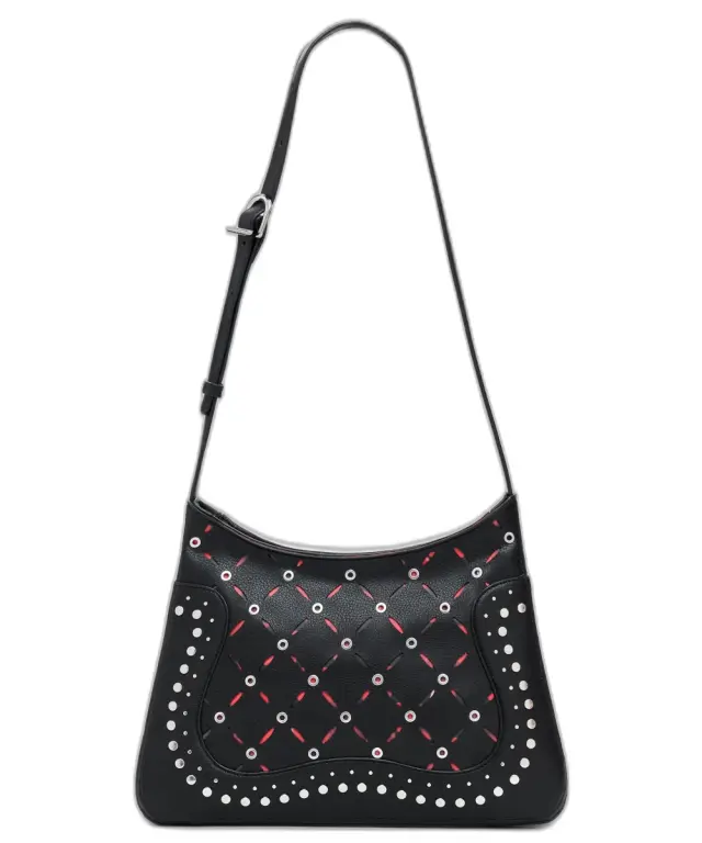 Desigual - Γυναικεία Τσάντα Ώμου Bag Yankee Manaos 25WAXP38-2000 Μαύρο 2