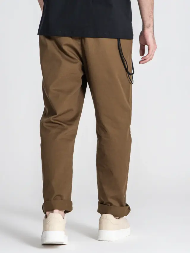 Gianni Kavanagh Ανδρικό GK Chinos Παντελόνι - Army Green - XL 3