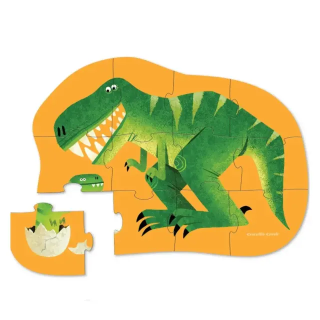 Παιδικό Παζλ Just Hatched Dinosaur 12 Τεμαχίων - Crocodile Creek, 2+ Ετών 2