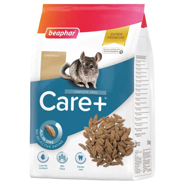 Beaphar Care+ Chinchilla Τροφή για Τσιντσιλά 1.5kg