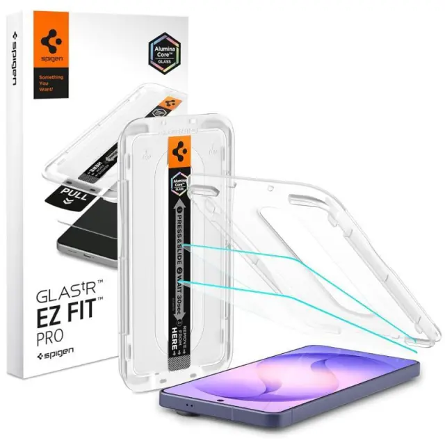 Tempered Glass Full Face Spigen Glas.tR EZ-FIT Pro AC Samsung Galaxy S26 Ultra 5G (2 τεμ.) N70735