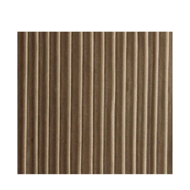 Πουφ Taupe Βελούδο 41x41x45cm 3