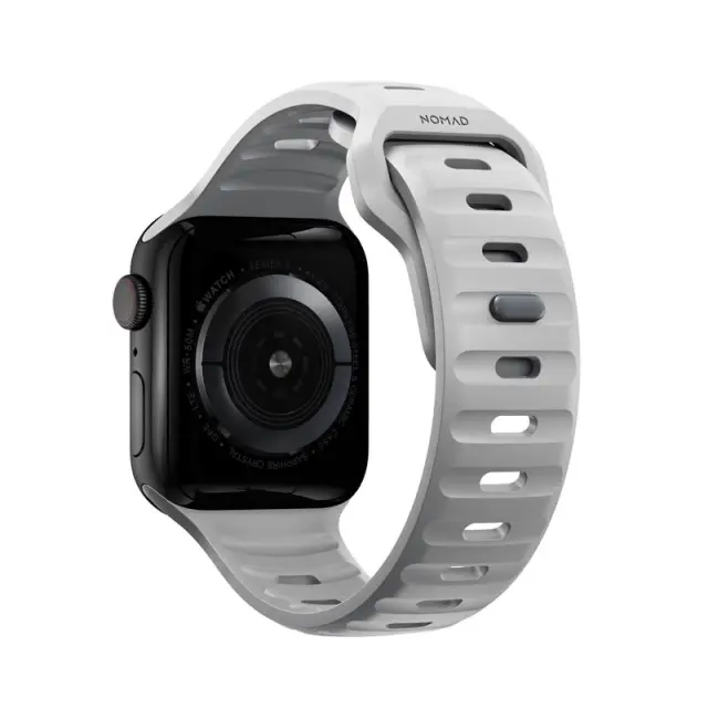 Nomad Sport Strap S/M, grey - Apple Watch 42mm/41mm/40mm/38mm 2