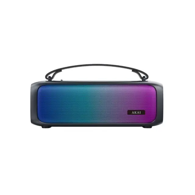 Akai Ηχείο Bluetooth 8W με Ραδιόφωνο και Διάρκεια Μπαταρίας έως 7 ώρες Μαύρο ABTS-08BK