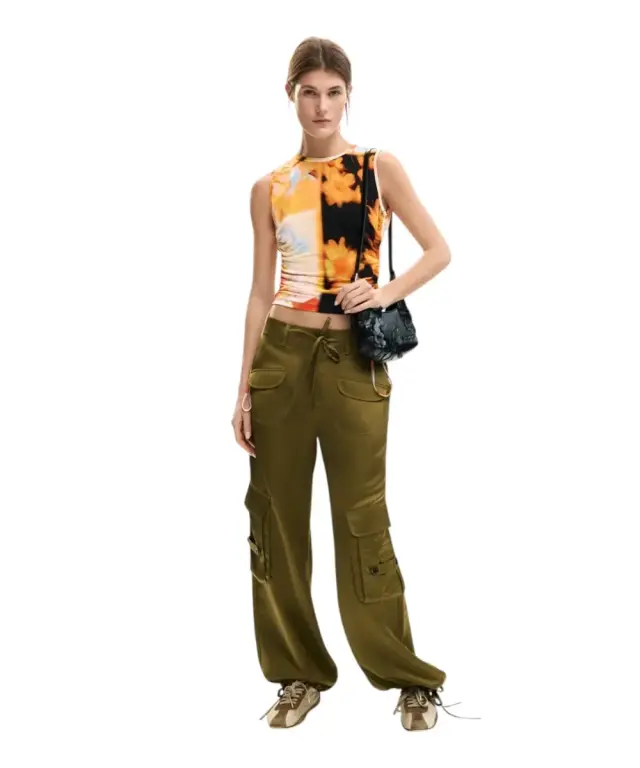 Desigual - Γυναικείο T-shirt Bolonia 26SWTK47-9019 Κίτρινο 3