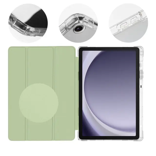 OBAL:ME MistyTab Case for Samsung Galaxy Tab A9+ Light Green 2