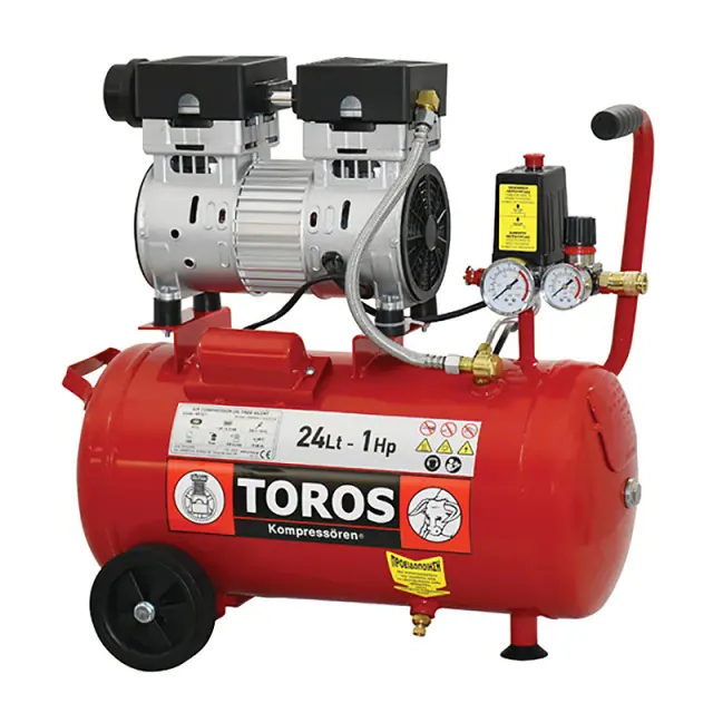 ΑΕΡΟΣΥΜΠΙΕΣΤΗΣ OIL FREE ΧΑΜΗΛΟΥ ΘΟΡΥΒΟΥ 24L 1HP 40151