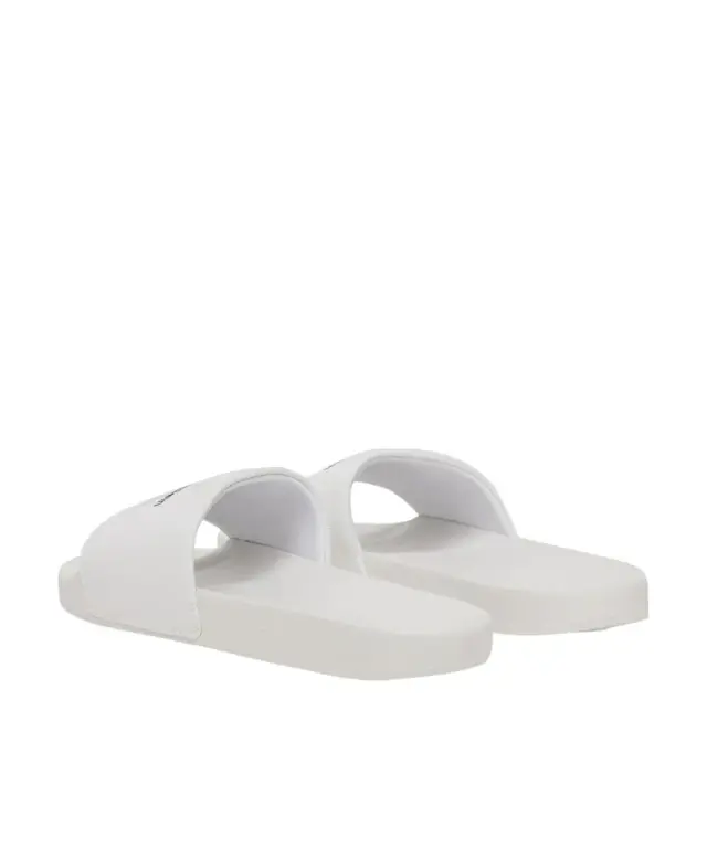 Calvin Klein – Γυναικείες Παντόφλες Monogram Wn Logo YW0YW01967-YAF Λευκό - 40 2