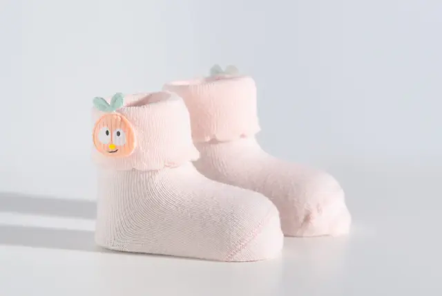 Socks Baby Pear Ροζ