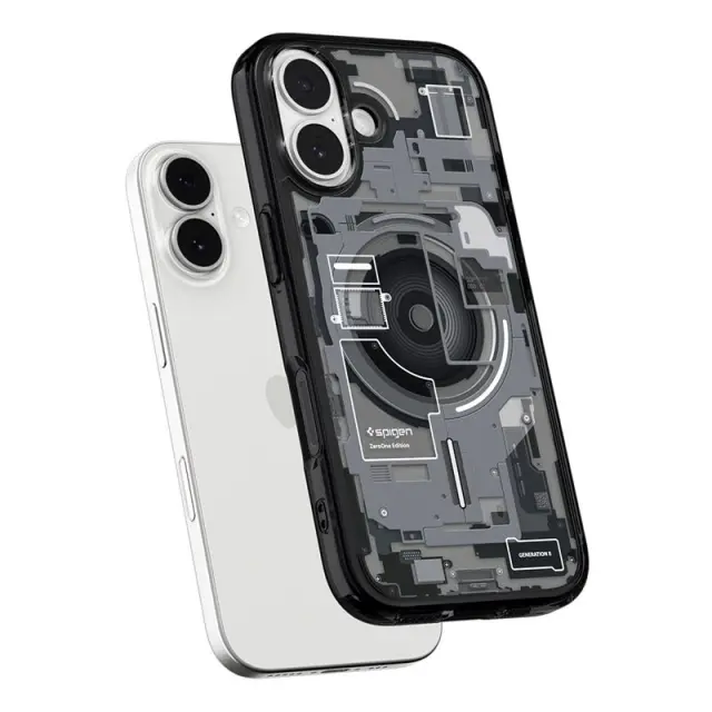 Spigen Ultra Hybrid MagSafe, zero one black - iPhone 17 3