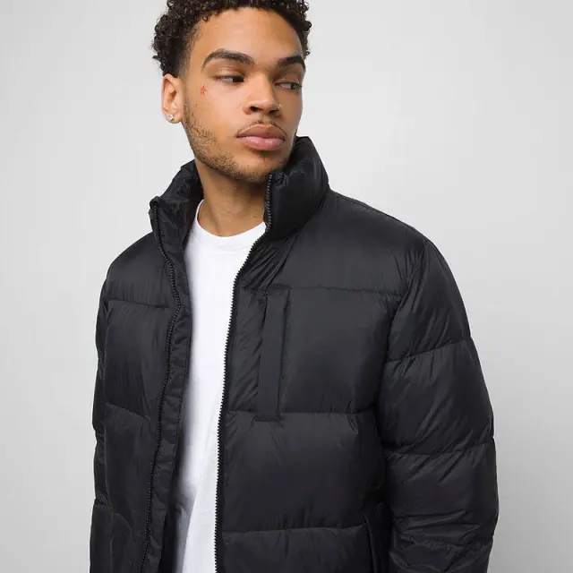 Μπουφάν Puffer Vans VN00007J-BLK Μαύρο - XS 3