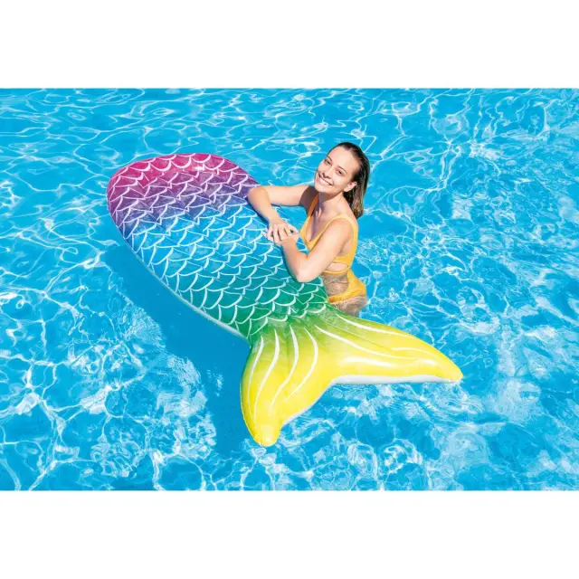 Intex Στρώμα Φουσκωτό Ουρά Γοργόνας 178x71x18εκ (58788) 3