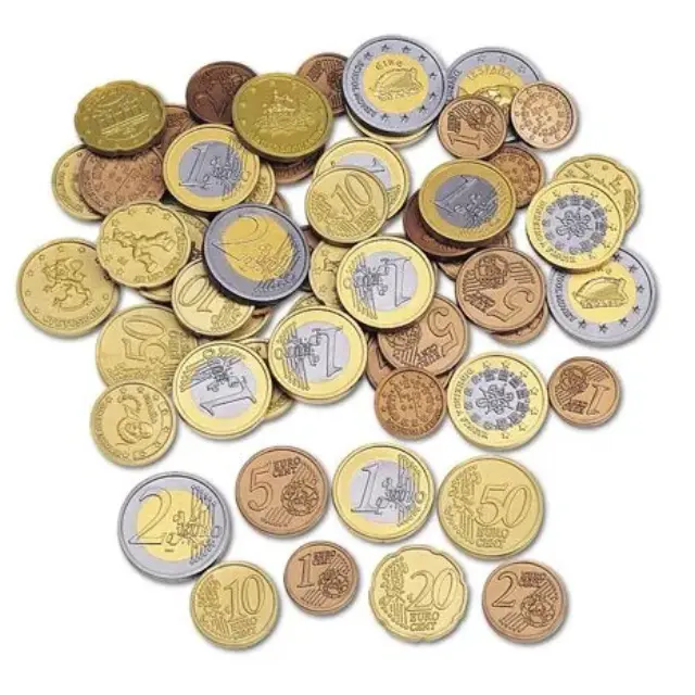 Learning Resources Εκπαιδευτικό Παιχνίδι Play Euro Coin Set για 3+ ετών LSP 0026-EUR 2