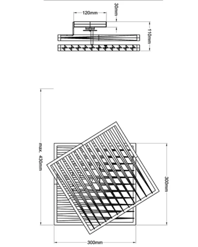 Loft 3690-21 φωτιστικό απλίκα ξύλινη 39x43 Ξύλο 3