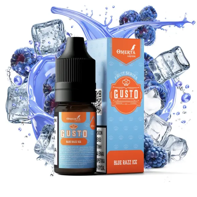 Blue Razz Ice 10ml - Omerta 3mg