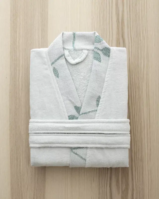 Μπουρνούζι Κιμονό με 3/4 Μανίκι Abrazo - Medium - Aqua Mint