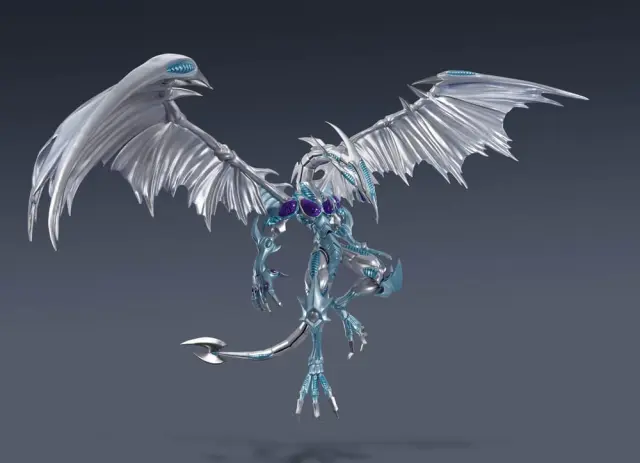 YUGIOH! - Stardust Dragon - S.H. Monster Arts Figure 53cm 2