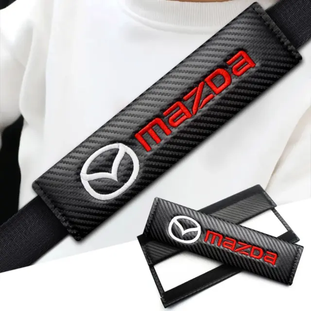 Προστατευτικά μαξιλαράκια ζώνης carbon 2τμχ OEM – Mazda