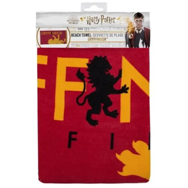 Cinereplicas Πετσέτα Θαλάσσης HARRY POTTER - Gryffindor - Beach Towel 100% cotton 70x140cm (35842725)
