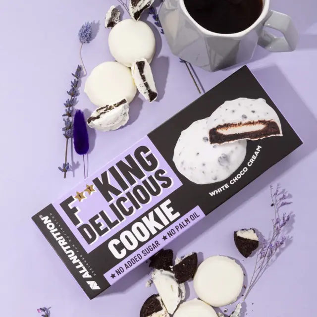 ALLNUTRITION Fitking Cookie White Chocolate Cream 3