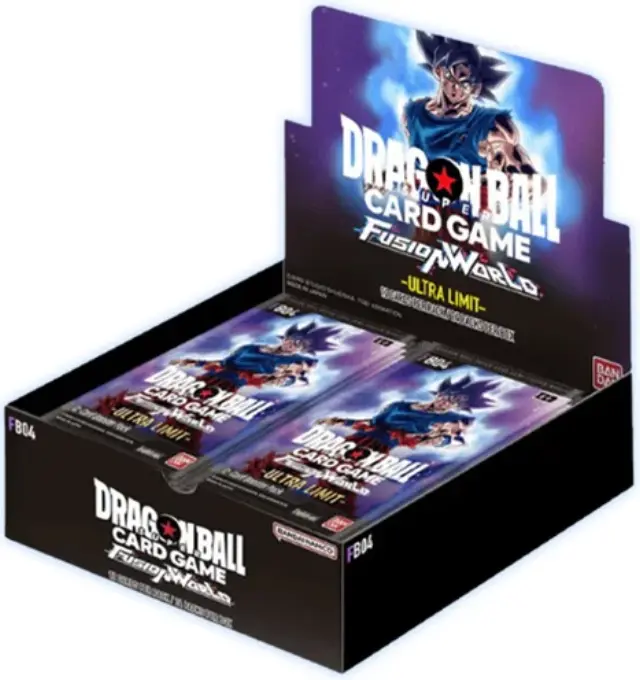 Dragon Ball Fusion World FB04 Ultra Limit Booster Box (24 Boosters) - EN
