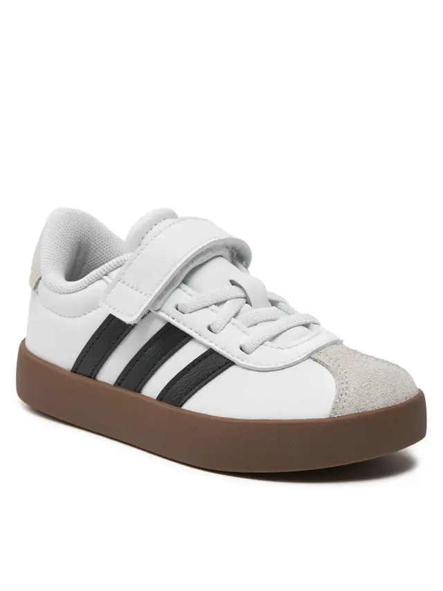 Adidas VL Court 3.0 Παιδικά Sneakers Λευκά 2