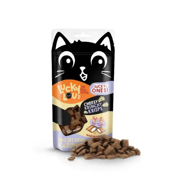 Lucky Lou Lucky Ones Krunchy Krisps Κοτόπουλο & Τυρί 60gr 2
