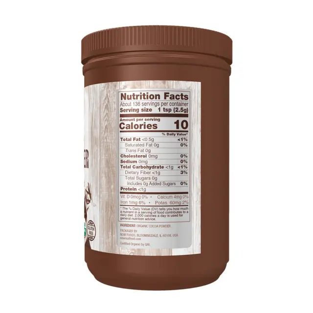 Now Foods Organic Cocoa Powder 2
