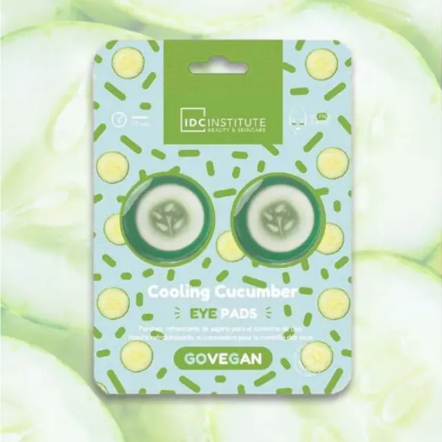 IDC Cooling Cucumber Eye Pads 1 Ζεύγος