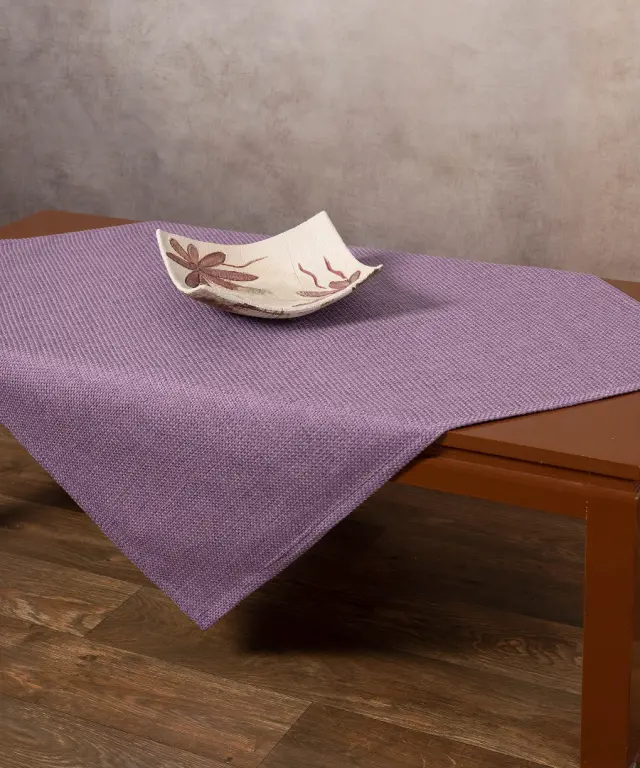 Τραπεζοκαρέ 9925 (135cm x 135cm) λιλά - -