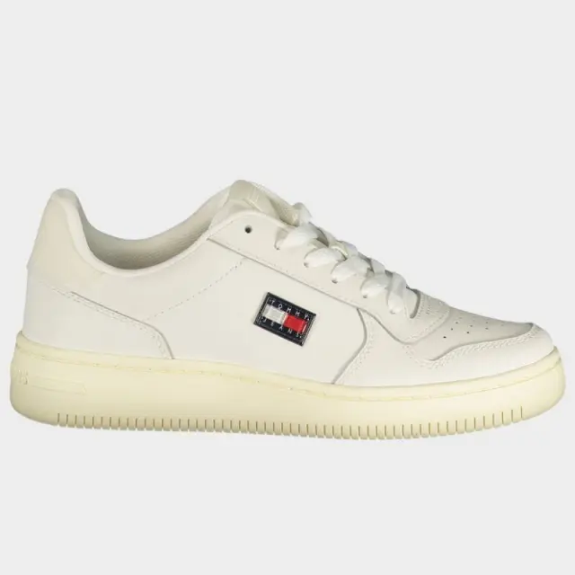 Tommy Hilfiger - Γυναικεία Sneakers Tjw Basket EN0EN02980-YBL Λευκό - 41
