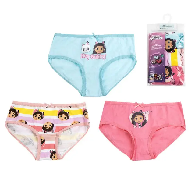 Παιδικό εσώρουχο Disney Gabby s Dollhouse Σετ 3 τεμαχίων 2900002517 Πολύχρωμο