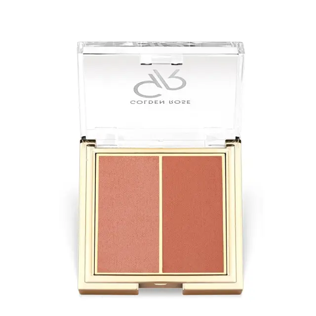 Golden Rose Iconic Blush Duo 2x3g - 02 Peachy Coral
