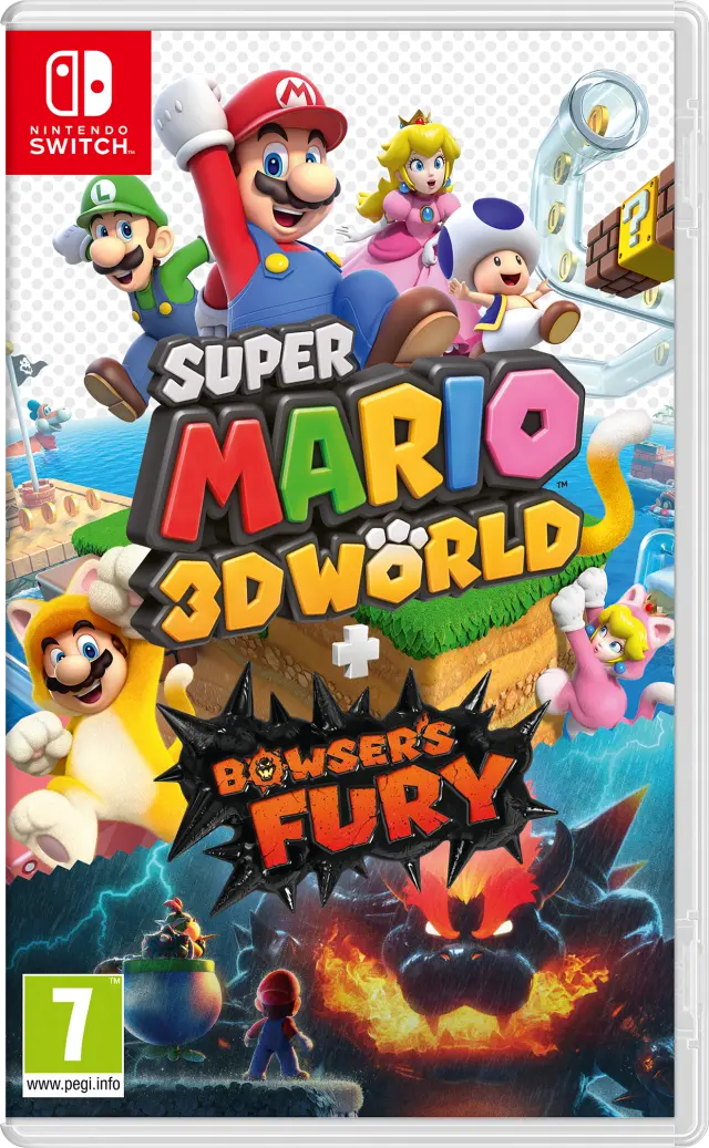 Super Mario 3D World AND Bowsers Fury - Nintendo Switch