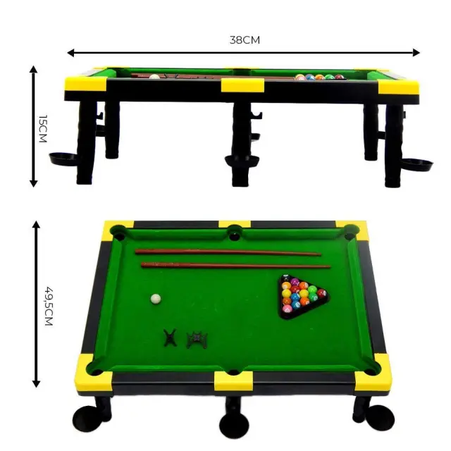 Μπιλιάρδο δαπέδου Snooker Game 49.5x38x15.5cm No.6888 2