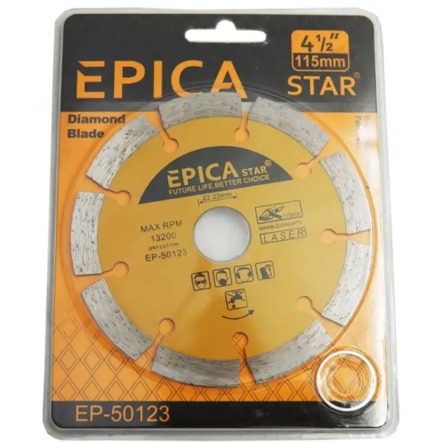 ΔΙΣΚΟΣ 115mm EPICA STAR TO-EP-50123 2