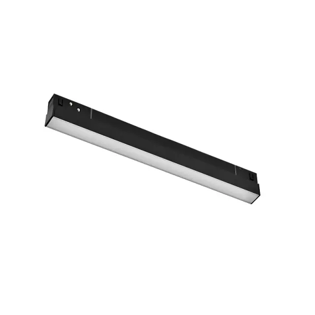 ΦΩΤΙΣΤΙΚΟ ΡΑΓΑΣ ΜΑΓΝΗΤΙΚΟ 48V DC 10W 3000K 800LM 110° OSRAM Ra90 L300mm ΜΑΥΡΟ / LUCCA1030B