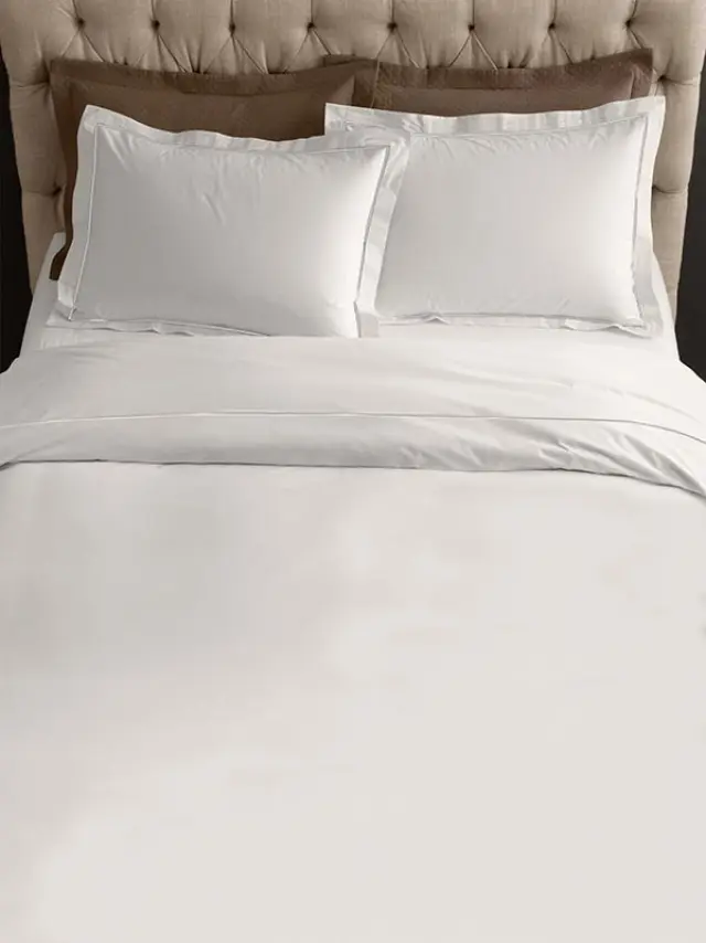 Σετ Σεντόνια Satin μονόχρωμα Ecru King Size (270x280) Sunshine
