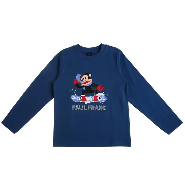 Μπλούζα Paul Frank με ανάγλυφα γράμματα