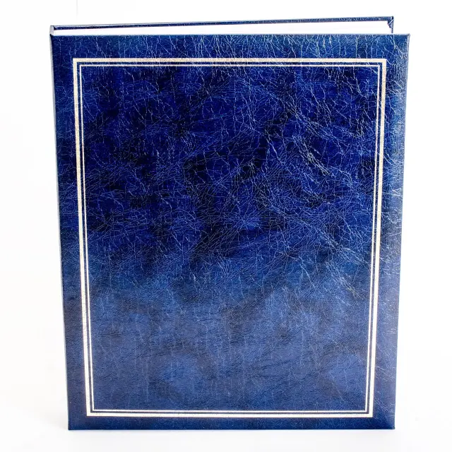Άλμπουμ με θήκες 27x33cm για 100 φωτογραφίες 15×21 η 15x20 Mπλε (11120) 3