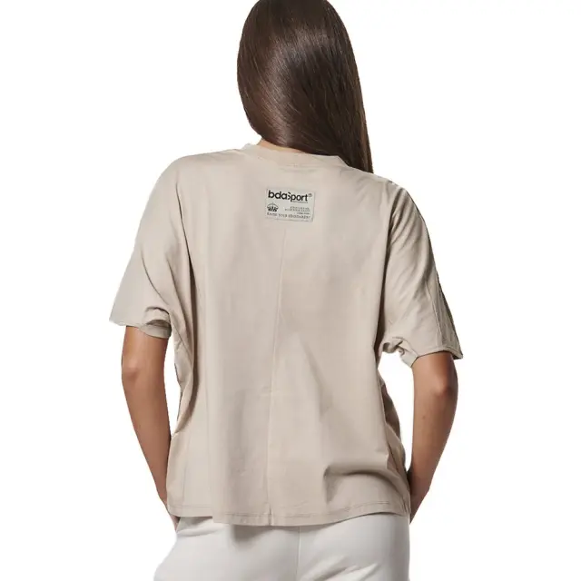 Body Action Women's Jersey T-Shirt (051432-01-Grey) - Γκρί - S 3