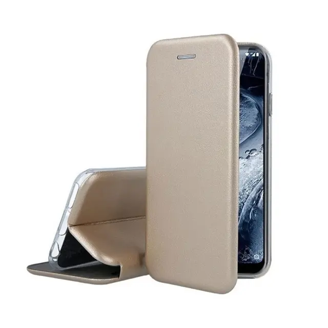 Senso Oval Stand Book Case Apple iPhone 12 Pro Max Gold 2