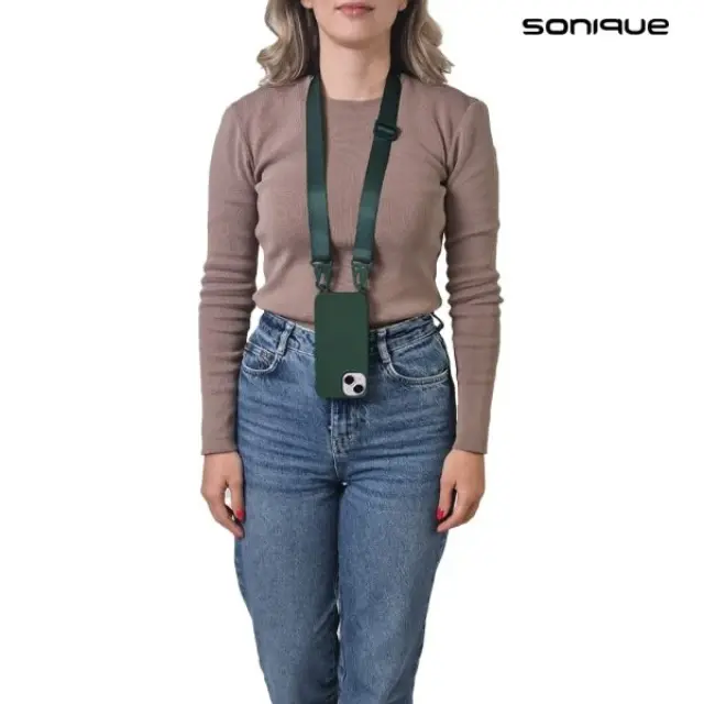 Θήκη Σιλικόνης με Strap CarryHang Sonique Xiaomi Poco F5 Pro 5G - Μαύρο 2