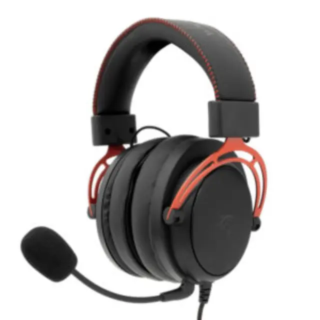 White Shark Gaming Headset GH-2341 Gorilla Black / Red (GORILLA BLACK/RED)