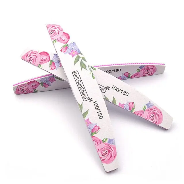 Λίμες νυχιών 180/240 SunShine Flower - 25 τεμάχια OEM